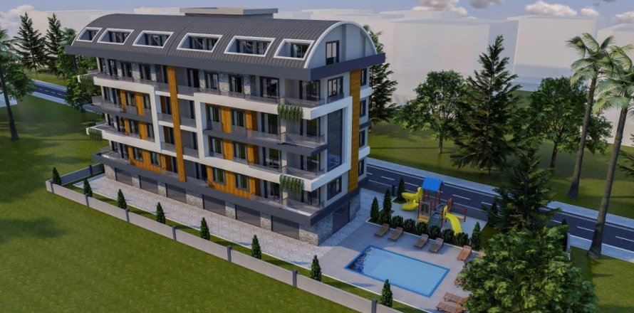 Lejlighed i Alanya, Antalya, Tyrkiet Nr. 208900