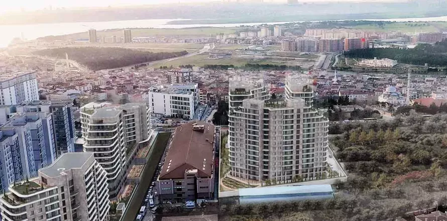 Квартира 1-х ком. в Стамбуле, Турция №190242