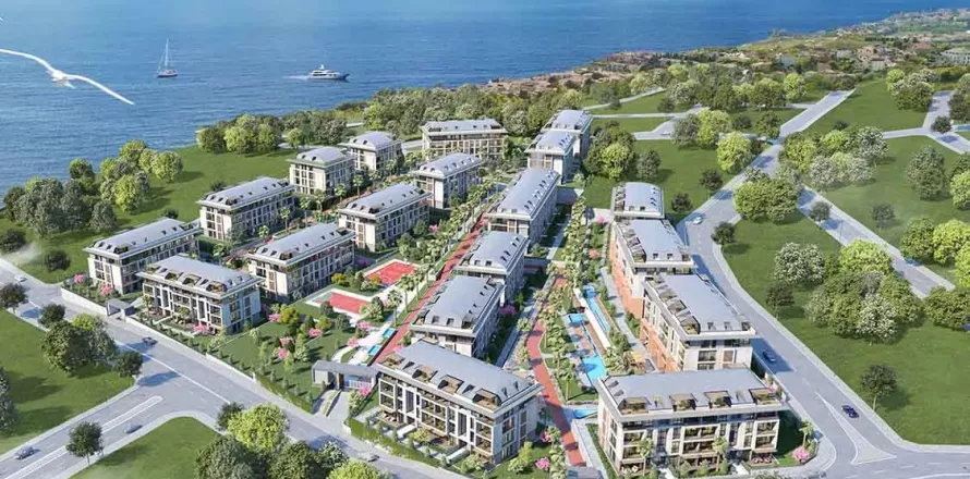 Квартира  6-х ком. в Стамбуле, Турция №190262