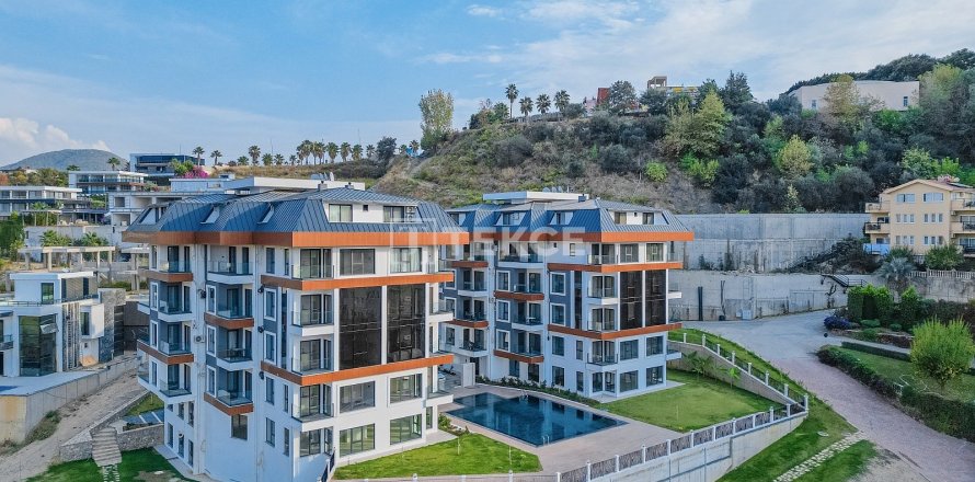 Daire 1+1 Alanya, Antalya, Türkiye №47737