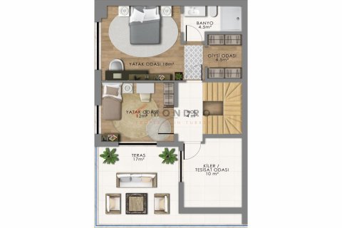 6+1 Villa i Konyaalti, Antalya, Tyrkia Nr. 193348 - 16