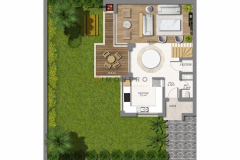 6+1 Villa i Konyaalti, Antalya, Tyrkia Nr. 193348 - 17