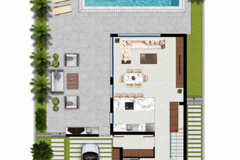 ویلا در  Girne ، ترکیه 185 متر مربع.  شماره 210955 - 26