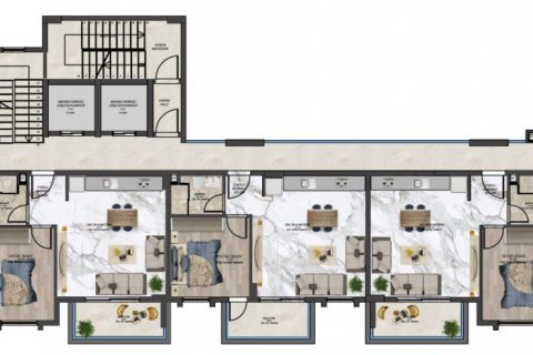 Takleilighet  i Avsallar, Antalya, Tyrkia Nr. 207522 - 22