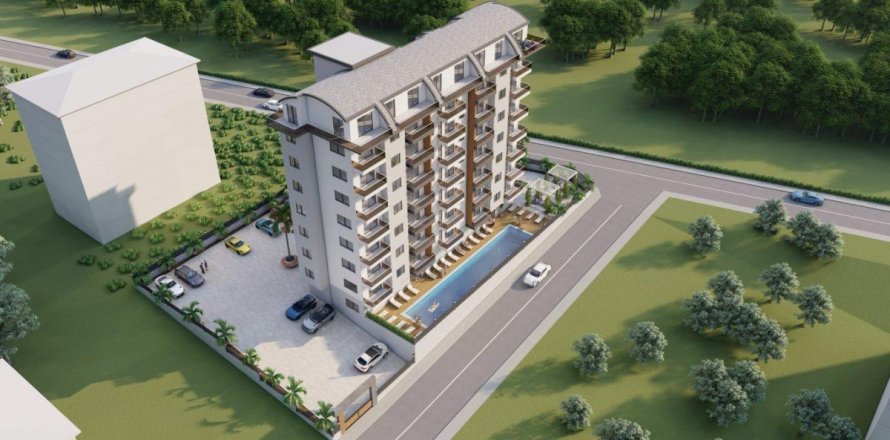 Takleilighet  i Avsallar, Antalya, Tyrkia Nr. 207522