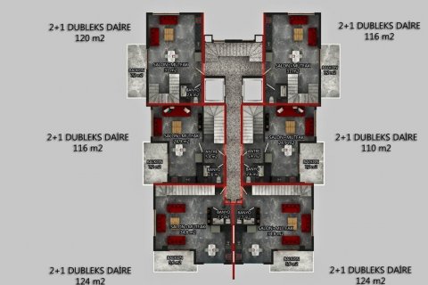 Næringseiendom  i Kargicak, Alanya, Antalya, Tyrkia Nr. 208971 - 20