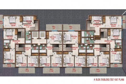 Продажа квартиры  в Авсалларе, Анталье, Турция 2 комн., 53м2, №209826 – фото 23