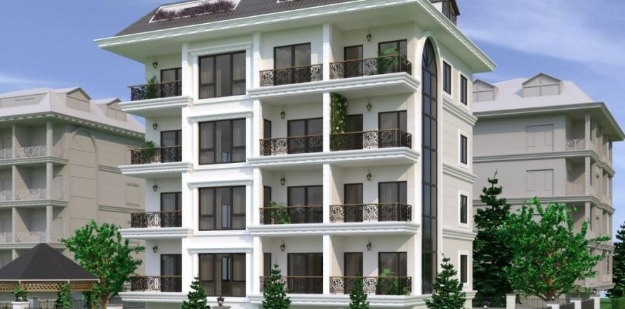 Квартира  3-х ком. в Аланье, Анталья, Турция №209827