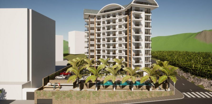 Leilighet  i Mahmutlar, Antalya, Tyrkia Nr. 209829