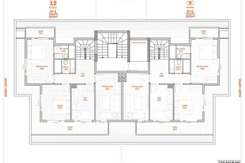 Daire   Avsallar, Antalya, Türkiye №208103 - 21