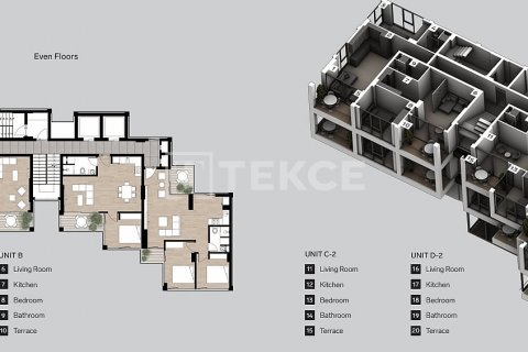 Apartment for sale in Alanya, Antalya, Turkey, 2 bedrooms, 75m2, No. 190557 – photo 11