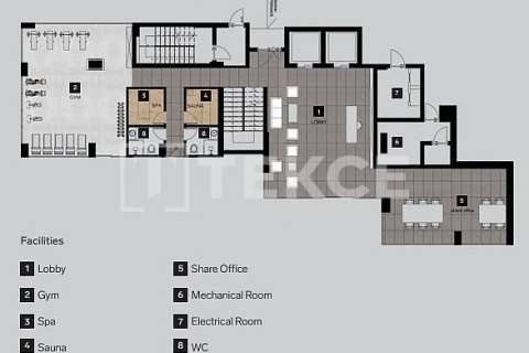 Apartment for sale in Alanya, Antalya, Turkey, 2 bedrooms, 75m2, No. 190557 – photo 10