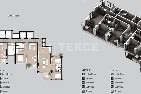 Apartment for sale in Alanya, Antalya, Turkey, 2 bedrooms, 75m2, No. 190557 – photo 12