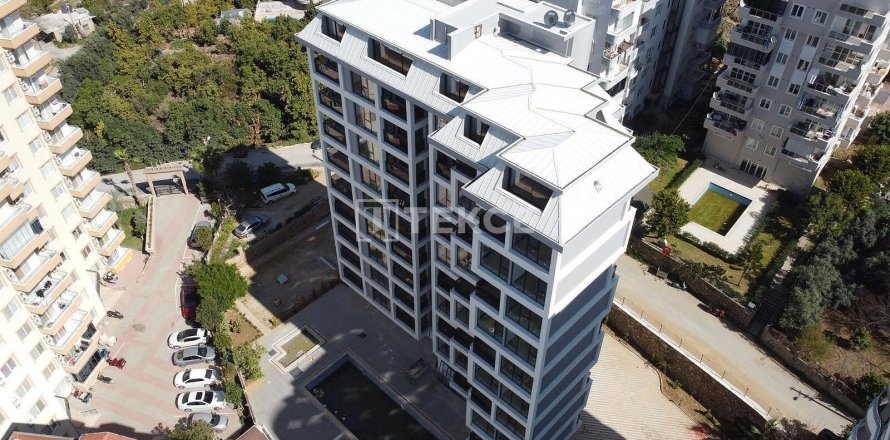 2+1 Takvåning i Alanya, Antalya, Turkiet Nr. 190558