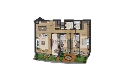 Продажа квартиры  в Бакыркей, Стамбуле, Турция 3+1, 193м2, №152717 – фото 27