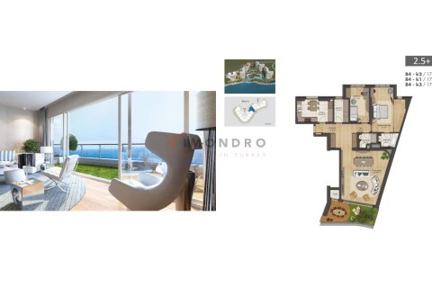 2+1 Wohnung  in Bakırköy, Istanbul, Türkei Nr. 152716 - 25