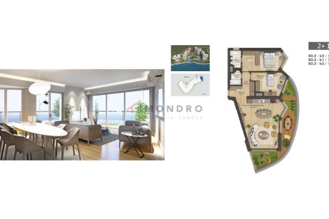 2+1 Wohnung  in Bakırköy, Istanbul, Türkei Nr. 152716 - 28