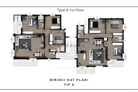 3+1 Lägenhet  i Catalkoy, Girne,  Nr. 152494 - 14