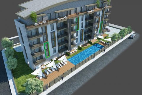 Lejlighed i Alanya, Antalya, Tyrkiet Nr. 209010 - 2