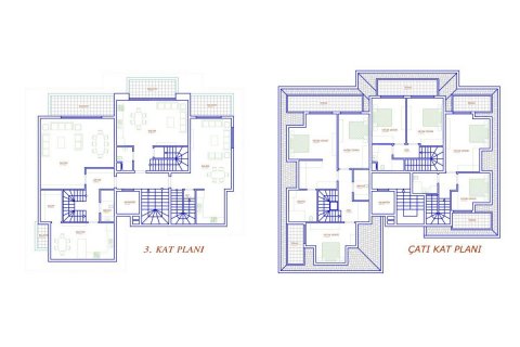آپارتمان در  Kestel ، ترکیه 48 متر مربع.  شماره 208237 - 11