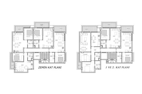 آپارتمان در  Kestel ، ترکیه 48 متر مربع.  شماره 208237 - 12