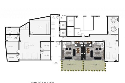 Lejlighed  i Oba, Antalya, Tyrkiet Nr. 208964 - 22