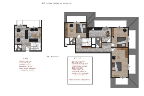 Lejlighed  i Oba, Antalya, Tyrkiet Nr. 208964 - 29