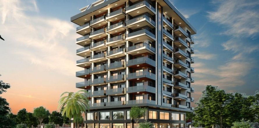 Квартира  2-х ком. в Махмутларе, Анталья, Турция №209761