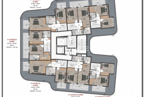 1+1 Wohnung in Alanya, Antalya, Türkei Nr. 82216 - 28