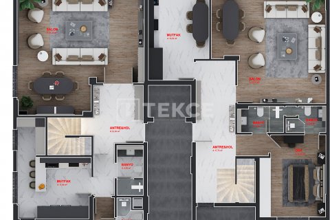 Продажа квартиры  в Гемлике, Бурсе, Турция 3+1, 174м2, №206956 – фото 29