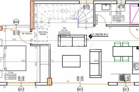 Villa for sale  in Urla, Izmir, Turkey, 4 bedrooms, 150m2, No. 210223 – photo 7