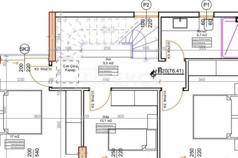 Villa for sale  in Urla, Izmir, Turkey, 4 bedrooms, 150m2, No. 210223 – photo 8