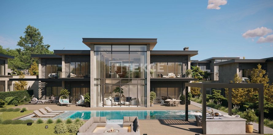 Вилла 5+2 в Бююкчекмедже, Стамбул, Турция №210222