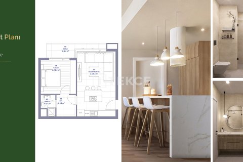 1+1 Penthouse  i Girne,  Nr. 210411 - 23