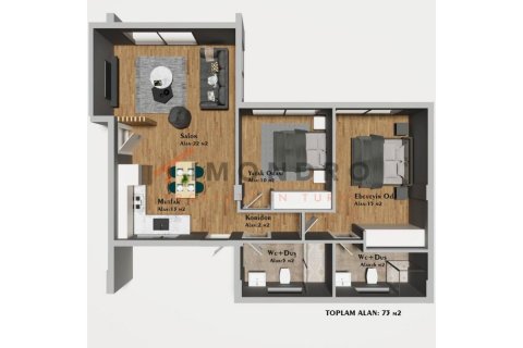 3+1 Wohnung  in Esentepe, Girne,  Nr. 151207 - 8