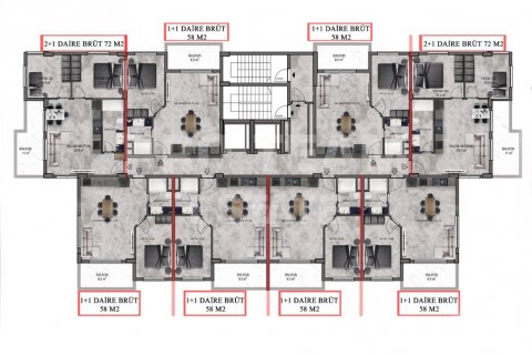 Wohnung  in Mahmutlar, Antalya, Türkei Nr. 190213 - 21
