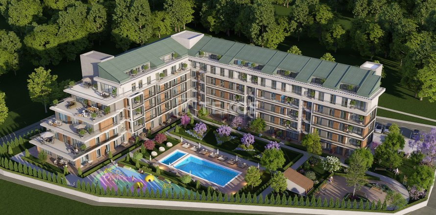 Квартира  5+1 в Стамбуле, Турция №210413