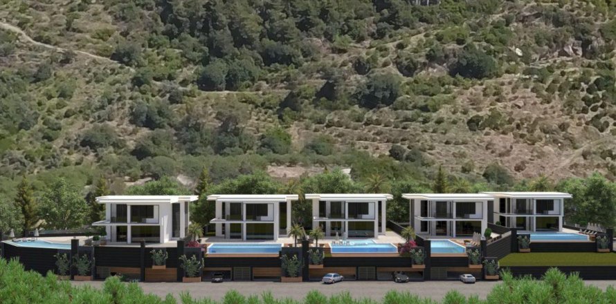 Вилла  6-х ком. в Оба, Анталья, Турция №209796