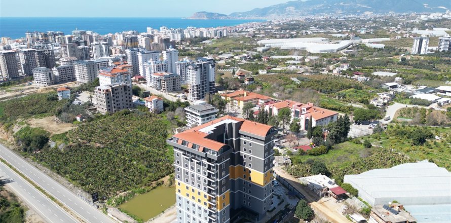 آپارتمان در  Alanya ، ترکیه 1 خوابه ، 55 متر مربع.  شماره 158366