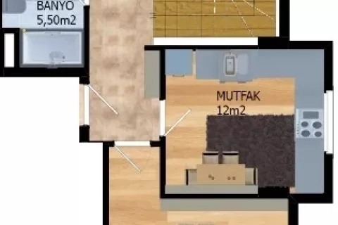 Продажа квартиры  в Аланье, Анталье, Турция 5+1, 211м2, №189461 – фото 28