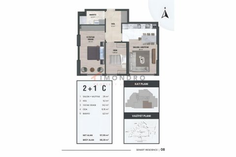 2+1 Wohnung  in Zeytinburnu, Istanbul, Türkei Nr. 206942 - 16