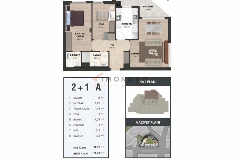 2+1 Wohnung  in Zeytinburnu, Istanbul, Türkei Nr. 206942 - 14