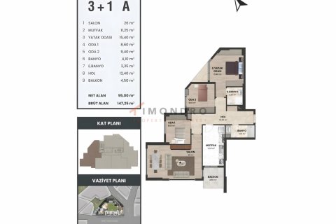 2+1 Wohnung  in Zeytinburnu, Istanbul, Türkei Nr. 206942 - 15