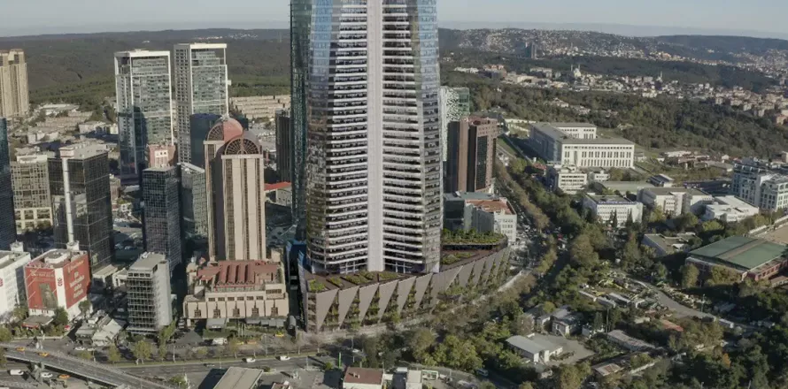 Квартира  3-х ком. в Стамбуле, Турция №190289