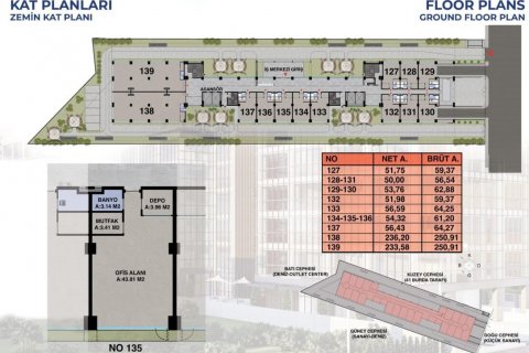 Продажа коммерческой недвижимости  в Коджаэли, Турция, 52м2, №192407 – фото 21
