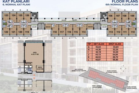 Продажа коммерческой недвижимости  в Коджаэли, Турция, 52м2, №192407 – фото 18