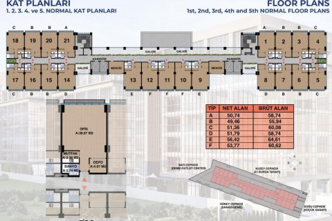 Продажа коммерческой недвижимости  в Коджаэли, Турция, 52м2, №192407 – фото 20