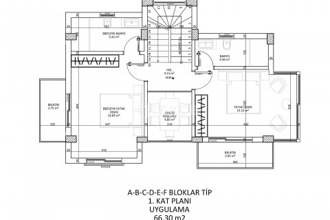 Продажа виллы  в Фетхие, Мугле, Турция 4+1, 200м2, №210466 – фото 7