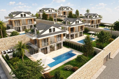 ویلا در Fethiye ، ترکیه 4 خوابه ، 200 متر مربع. شماره 210466 - 3