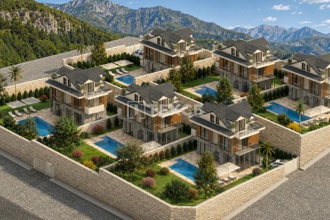 4+1 Villa  in Fethiye, Mugla, Türkei Nr. 210466